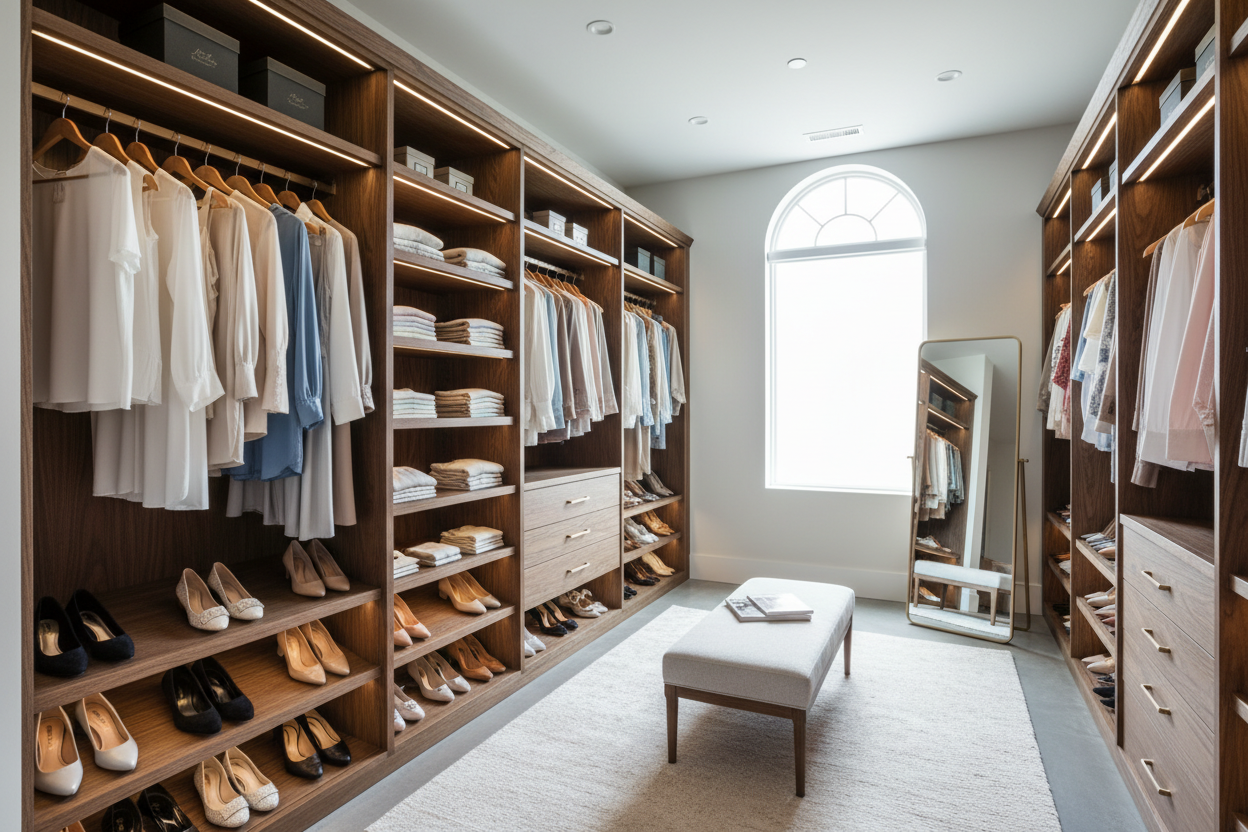 Closet organizado